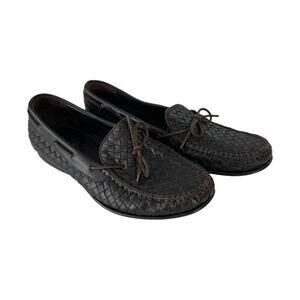 Bottega Veneta Intrecciato Leather Loafers